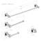 Kibi Cubic 5 - Piece Bathroom Hardware Set C-KBA15-5CH - alternate 2